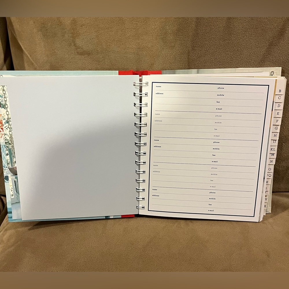 Floral Address Book - Picture 2 of 3